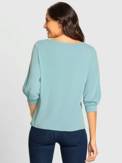 Tenues De Cérémonie|T-Shirts<T-shirt à manches 3/4 manches ballon légères