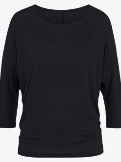 LASCANA T-Shirts<T-shirt à manches 3/4 manches chauve-souris pour un look décontracté