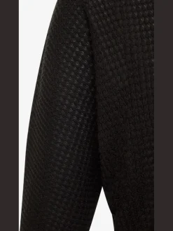 Vivance T-Shirts<T-shirt à manches 3/4 matière gaufrée légèrement transparente