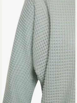 Vivance T-Shirts<T-shirt à manches 3/4 matière gaufrée légèrement transparente