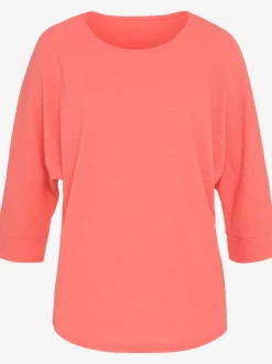 Vivance T-Shirts<T-shirt à manches 3/4 qualité crêpe structurée