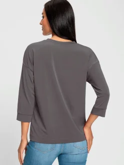 Rick Cardona T-Shirts<T-shirt à manches 3/4 qualité douce et fluide