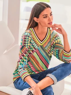 Rick Cardona T-Shirts<T-shirt à manches 3/4 qualité douce et fluide