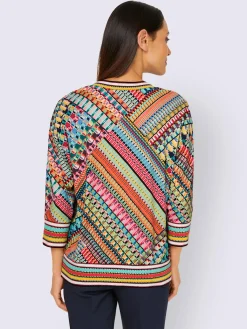 Rick Cardona T-Shirts<T-shirt à manches 3/4 qualité douce et fluide