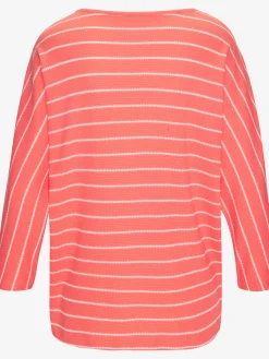 Vivance T-Shirts<T-shirt à manches 3/4 rayures structurées