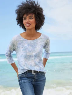 Linea Tesini T-Shirts<T-shirt à manches 3/4 superbe qualité dévorée