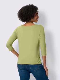 Linea Tesini T-Shirts<T-shirt à manches 3/4 superbe encolure