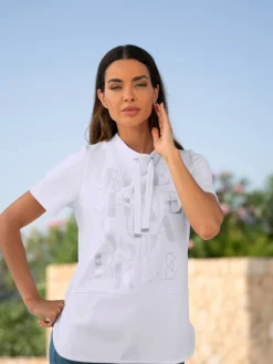 Rick Cardona T-Shirts<T-shirt à manches courtes 50% modal