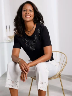 Fair Lady T-Shirts<T-shirt à manches courtes 50% coton