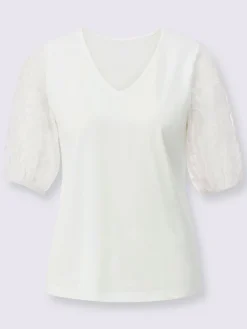 Creation L T-Shirts<T-shirt à manches courtes 48% modal