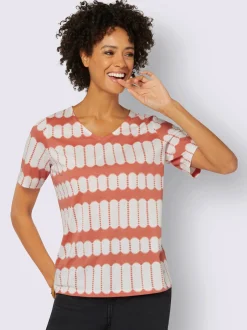 Collection L T-Shirts<T-shirt à manches courtes 50% coton