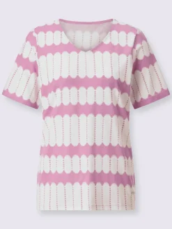 Collection L T-Shirts<T-shirt à manches courtes 50% coton