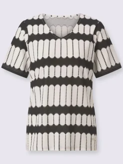 Collection L T-Shirts<T-shirt à manches courtes 50% coton