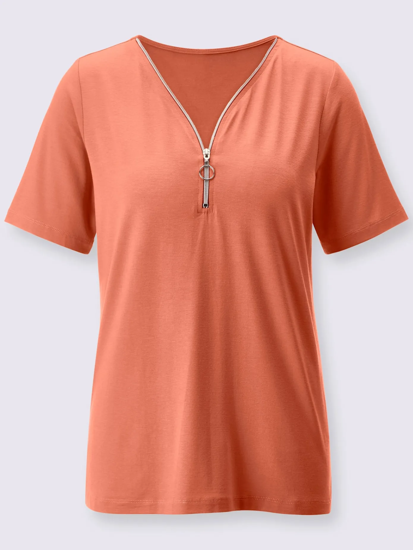 Creation L T-Shirts<T-shirt à manches courtes avec viscose (ecovero)