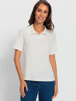 Ashley Brooke T-Shirts<T-shirt à manches courtes col polo tendance