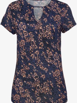 Vivance T-Shirts<T-shirt à manches courtes découpe à l'encolure