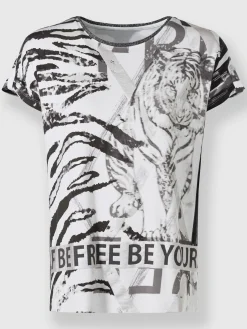 Rick Cardona T-Shirts<T-shirt à manches courtes détails brillants