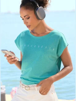 Venice Beach T-Shirts<T-shirt à manches courtes encolure ronde