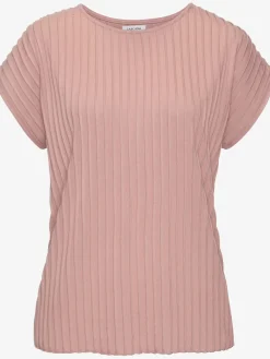 LASCANA T-Shirts<T-shirt à manches courtes encolure haute