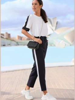 Vivance T-Shirts<T-shirt à manches courtes encolure ronde