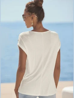 Buffalo T-Shirts<T-shirt à manches courtes encolure ronde