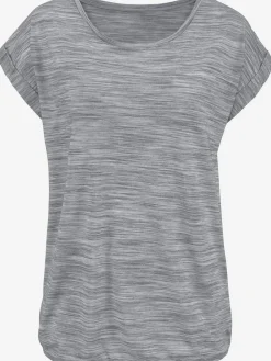 Beachtime T-Shirts<T-shirt à manches courtes effet structuré bicolore