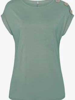 Buffalo T-Shirts<T-shirt à manches courtes encolure ronde