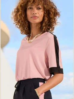 Vivance T-Shirts<T-shirt à manches courtes encolure ronde