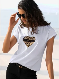 Venice Beach T-Shirts<T-shirt à manches courtes encolure ronde