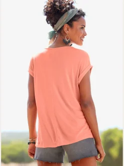 Buffalo T-Shirts<T-shirt à manches courtes encolure ronde