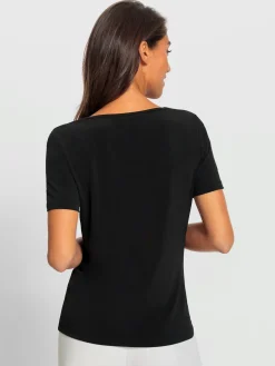 Ashley Brooke T-Shirts<T-shirt à manches courtes encolure v tendance