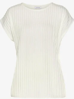 LASCANA T-Shirts<T-shirt à manches courtes encolure haute