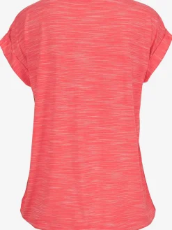 Beachtime T-Shirts<T-shirt à manches courtes effet structuré bicolore