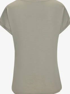 LASCANA T-Shirts<T-shirt à manches courtes imprimé feuille de qualité avec design floral