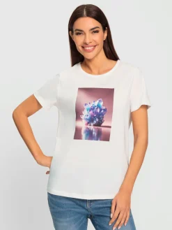 Rick Cardona T-Shirts<T-shirt à manches courtes imprimé assorti