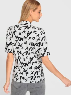 Rick Cardona T-Shirts<T-shirt à manches courtes imprimé graphique