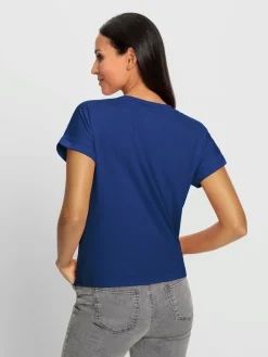 Rick Cardona T-Shirts<T-shirt à manches courtes imprimé à effet 3d