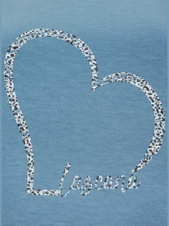 LASCANA T-Shirts<T-shirt à manches courtes imprimé cœur