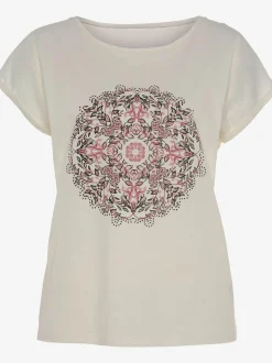 Vivance T-Shirts<T-shirt à manches courtes imprimé mandala tendance