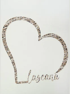 LASCANA T-Shirts<T-shirt à manches courtes imprimé cœur