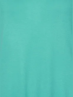 Vivance T-Shirts<T-shirt à manches courtes large bordure à la finition des manches