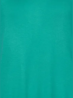 Vivance T-Shirts<T-shirt à manches courtes large bordure à la finition des manches