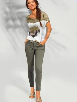 Rick Cardona T-Shirts<T-shirt à manches courtes look tendance