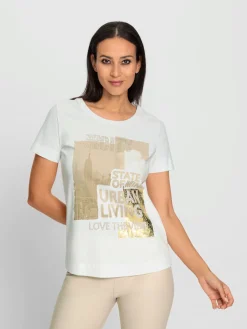 Rick Cardona T-Shirts<T-shirt à manches courtes motif imprimé