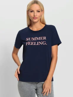 Rick Cardona T-Shirts<T-shirt à manches courtes motif imprimé