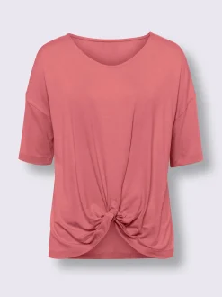 Best Connection T-Shirts<T-shirt à manches courtes nœud décoratif tendance