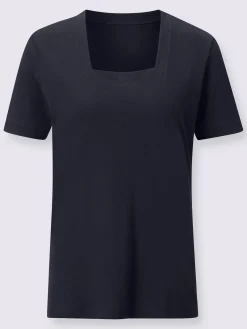 T-Shirts<T-shirt à manches courtes pur coton