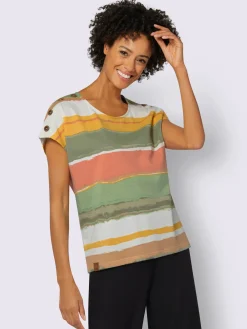 Collection L T-Shirts<T-shirt à manches courtes pur coton