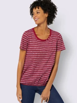 Collection L T-Shirts<T-shirt à manches courtes pur coton