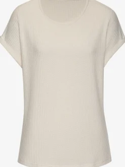 Vivance T-Shirts<T-shirt à manches courtes qualité piqué ultra-douce